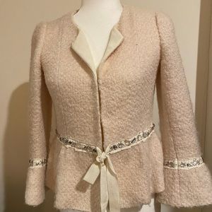 Rebecca Taylor - Cream Blazer size XS